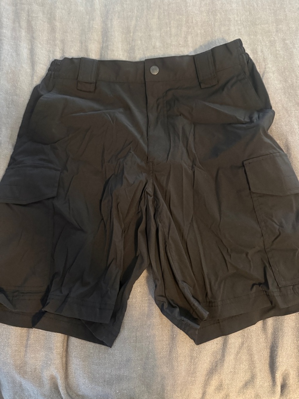 5.11 Tactical Black Cargo Shorts with Utility Pockets